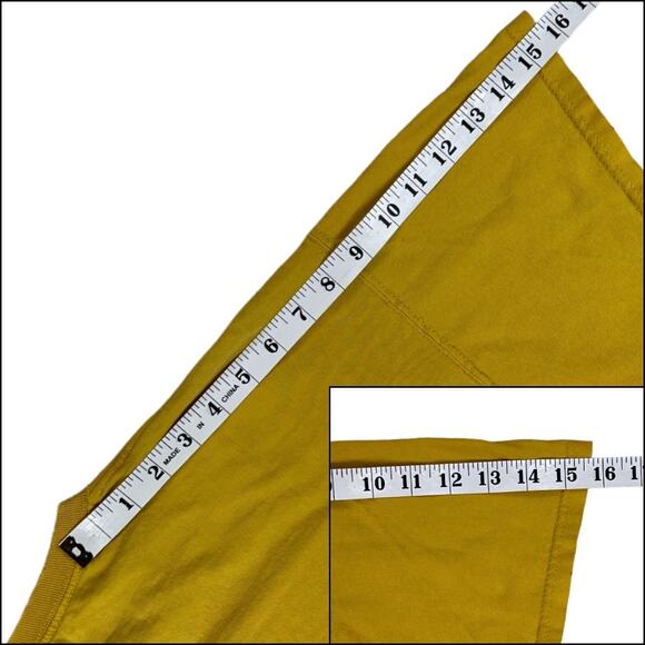 Fruit of the Loom Men's Short Sleeve Crew Neck Tee Shirt Yellow Work Clothes - Picture 9 of 11